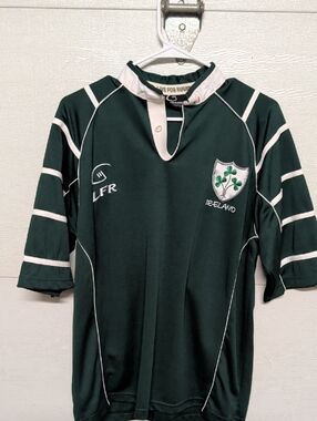 LFR Men's Ireland Dark Green Rugby Jersey